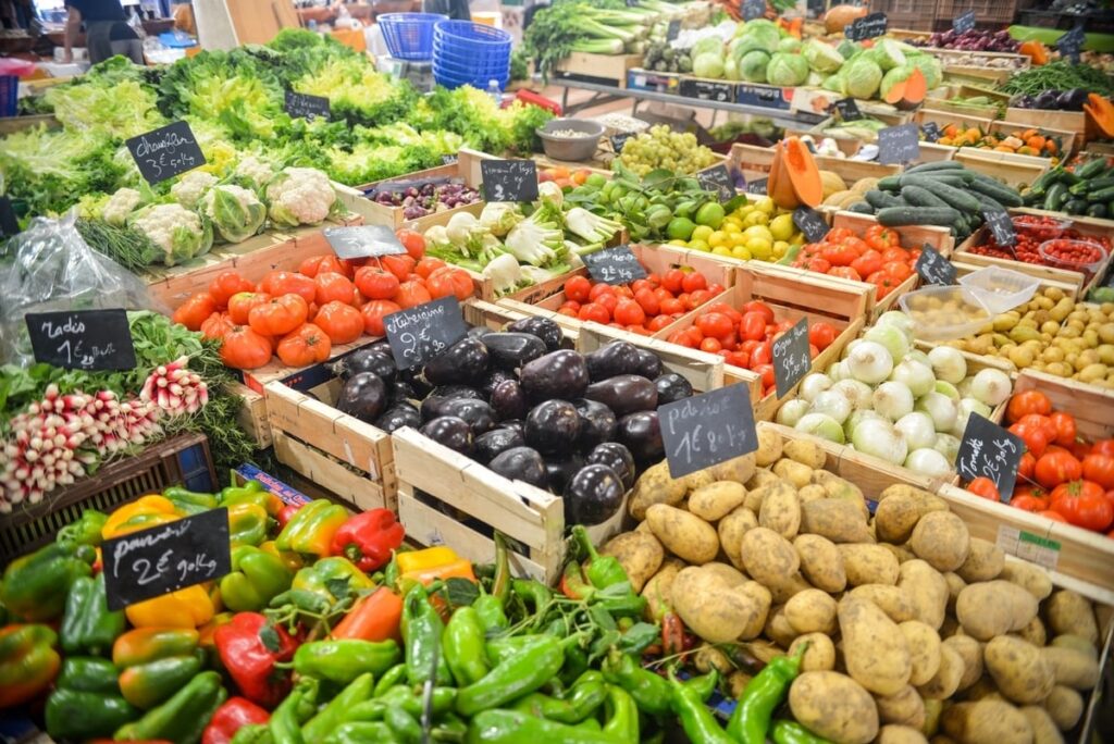 Vente directe de légumes
