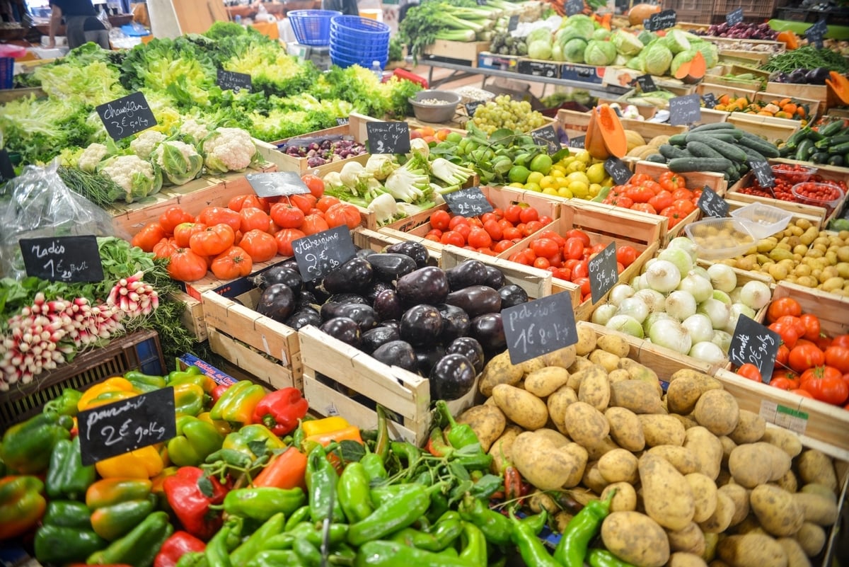 Vente directe de légumes