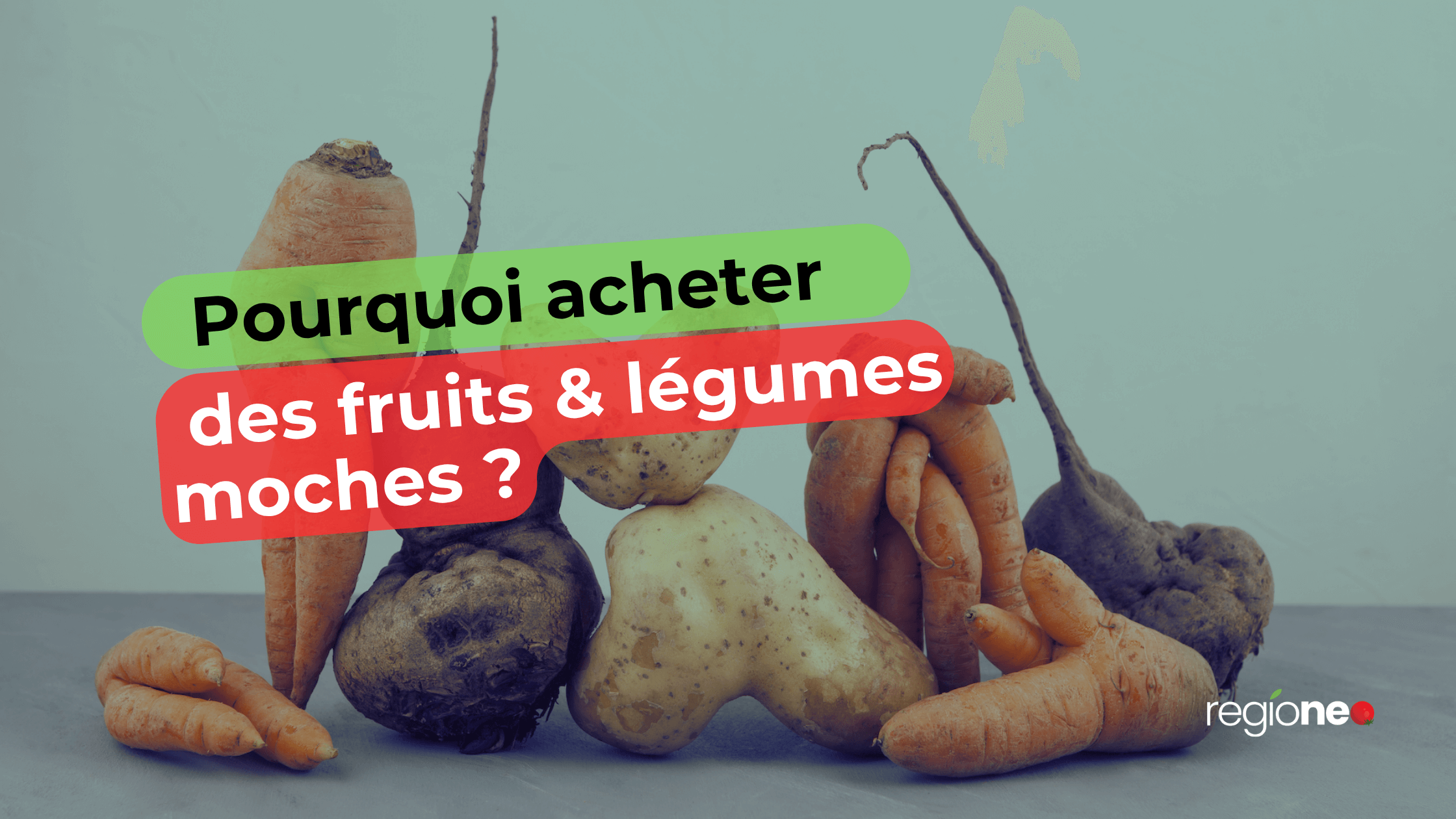 Pourquoi acheter les fruits et légumes moches