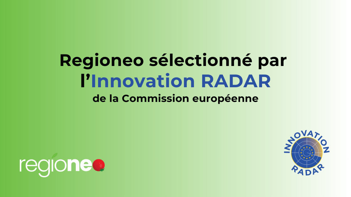 Regioneo sélectionné par l’Innovation Radar