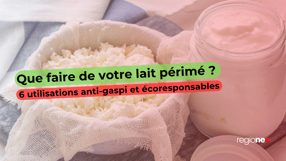 Que faire avec du lait périmé ?